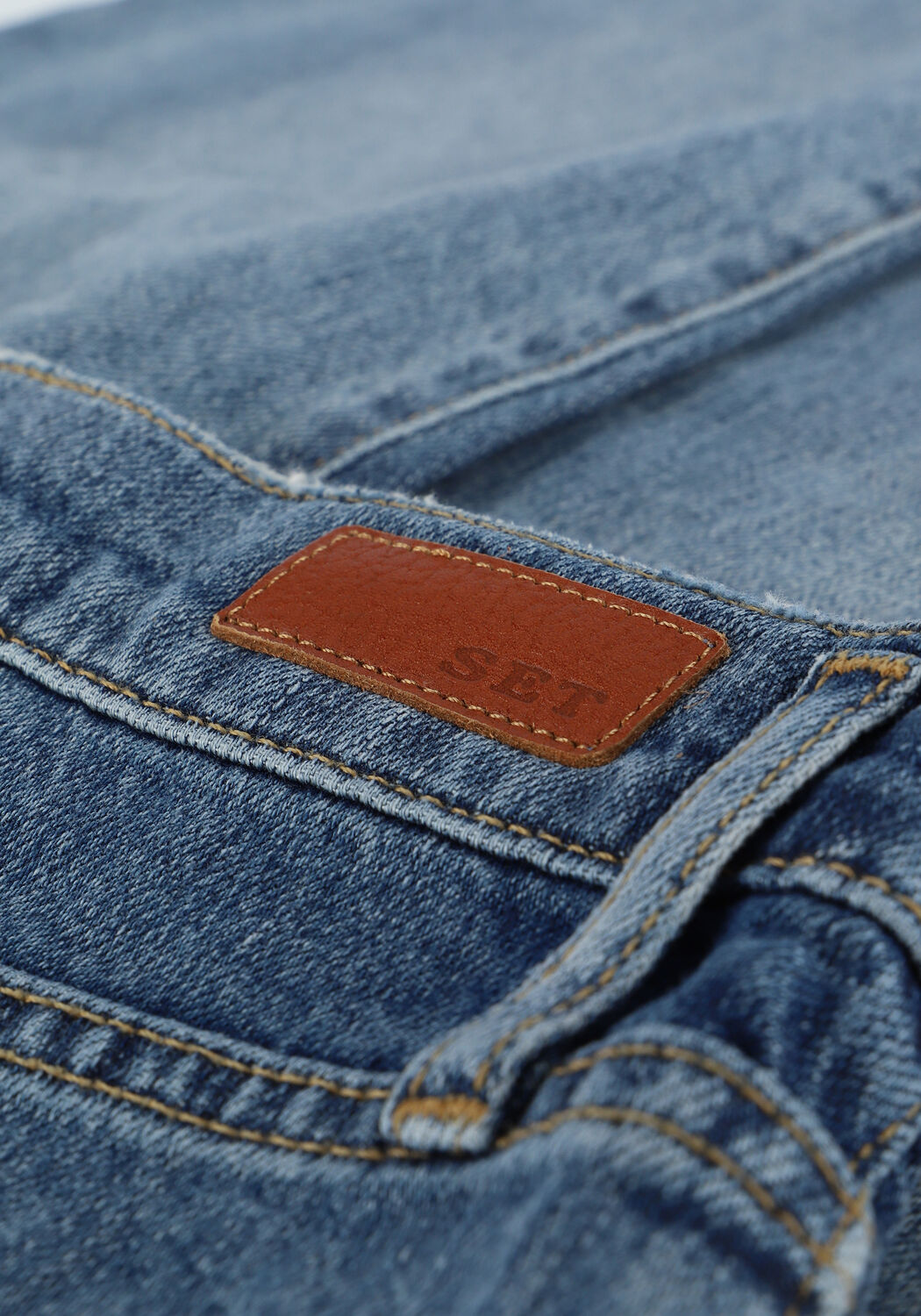 Blauwe SET Mom jeans 73454 - large