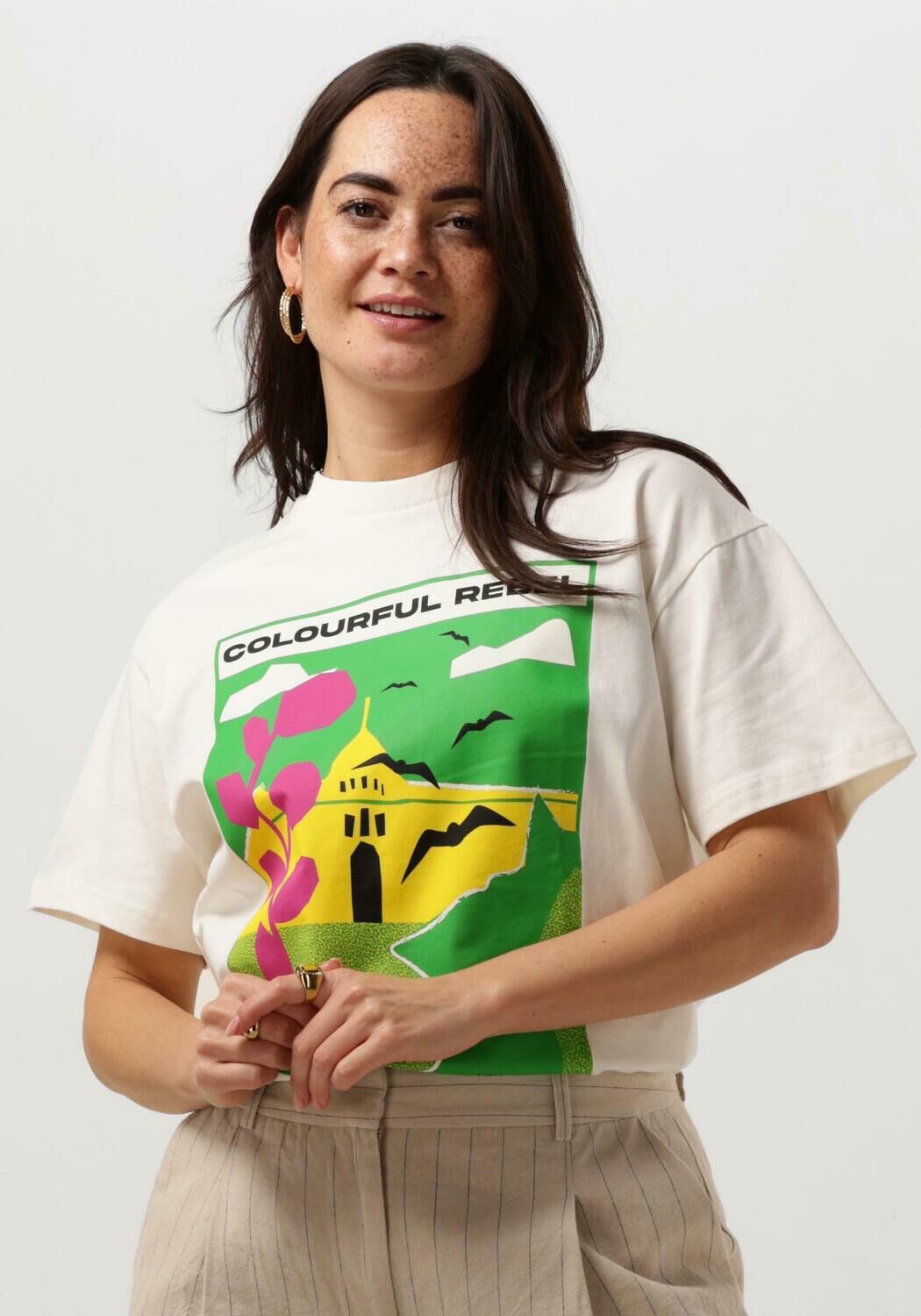 Colourful rebel shirt dames clearance