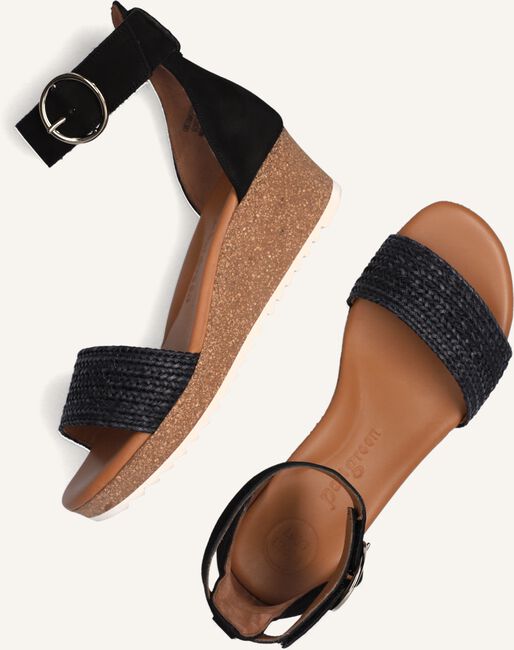 Zwarte PAUL GREEN Platte sandalen 7793 Zwarte PAUL GREEN Platte sandalen 7793 - large