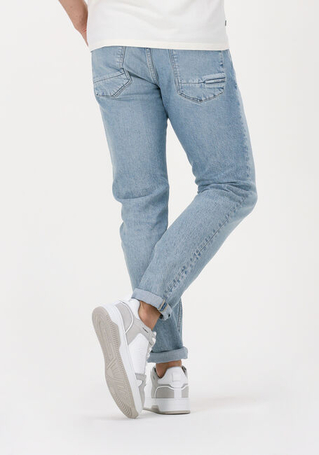 Lichtblauwe CAST IRON Slim fit jeans RISER SLIM LIGHT BLUE OCEAN - large