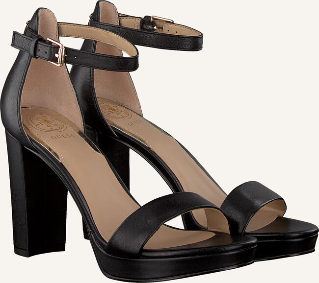 Zwarte GUESS Platte sandalen OMERE Zwarte GUESS Platte sandalen OMERE - large