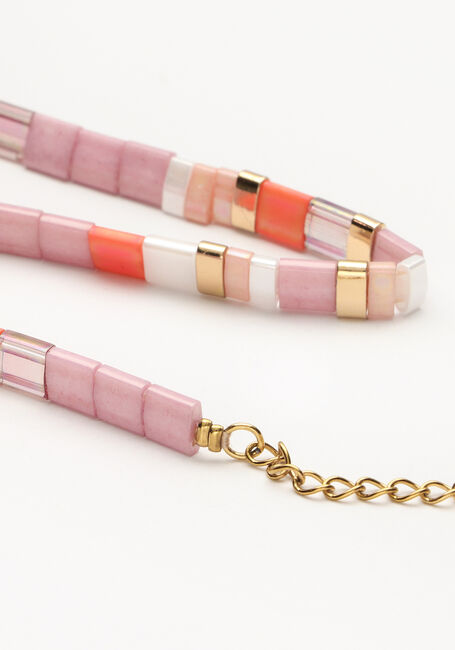 Roze NOTRE-V Kettingen KETTING PLATTE KRAAL - large