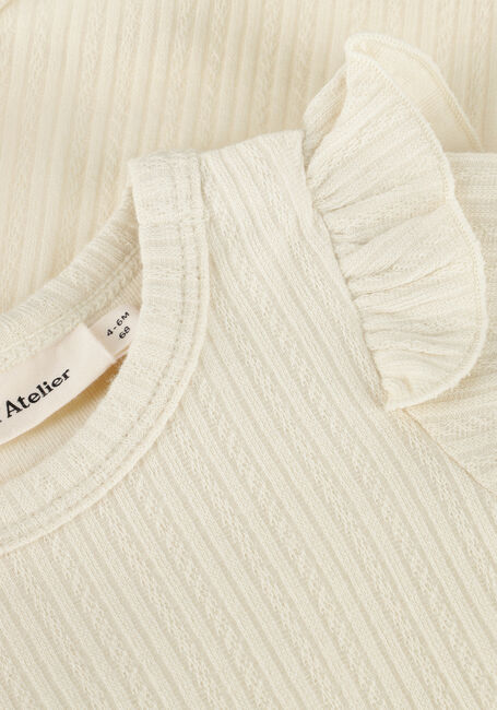 Creme LIL' ATELIER Rompers NBFFLEURA SS SLIM BODY LIL - large
