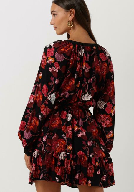 Rode IDANO Mini jurk BRIGITTE - large