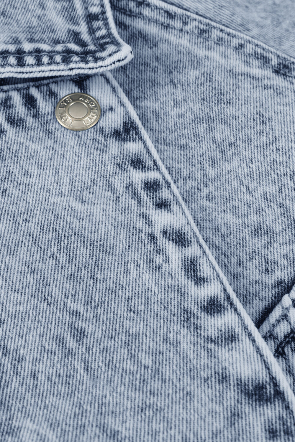 Blauwe LOLLYS LAUNDRY Spijkerjas KINGSTON JACKET - large