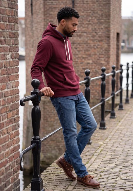 Bordeaux TOMMY HILFIGER Sweater ESS SEASONAL FLEECE HOODY - large