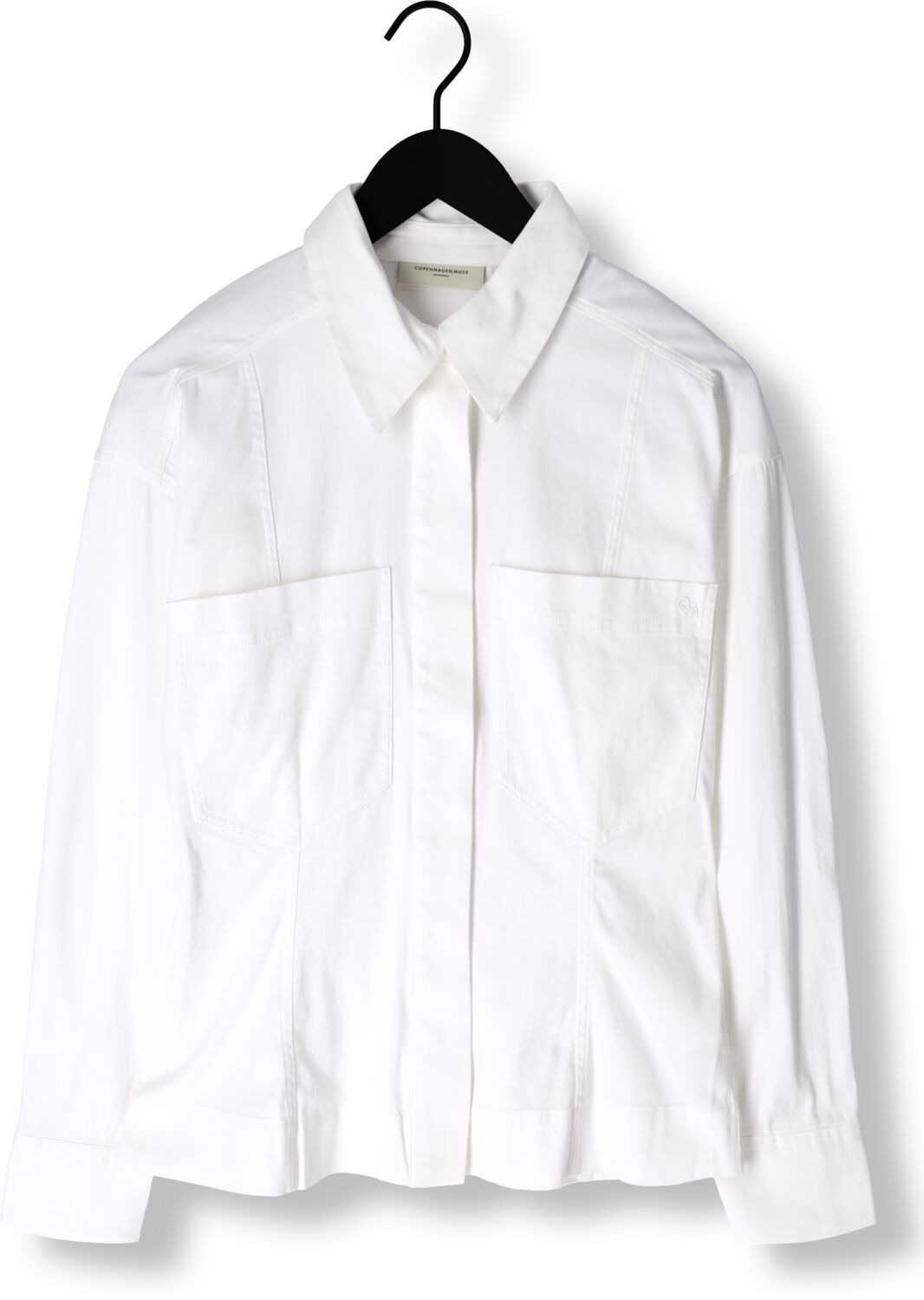 COPENHAGEN MUSE Dames Blouses Cmcarmen-shirt Wit