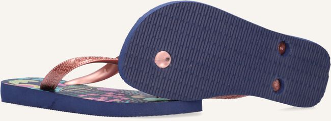 Blauwe HAVAIANAS Slippers HAV. KIDS FLORES Blauwe HAVAIANAS Slippers HAV. KIDS FLORES - large