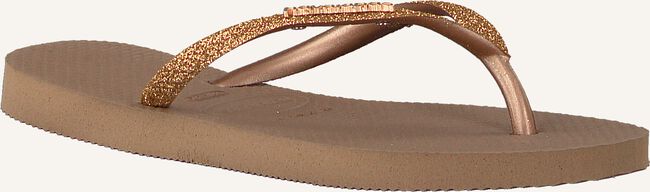 Gouden HAVAIANAS Teenslippers KIDS SLIM SHINY Gouden HAVAIANAS Teenslippers KIDS SLIM SHINY - large