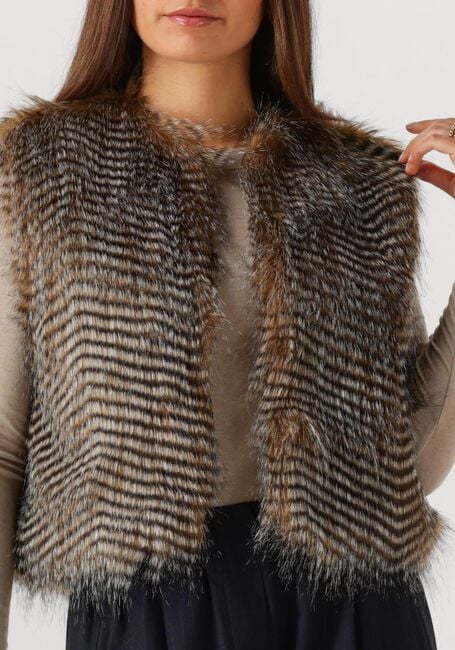 Multi BY-BAR Gilet NORI FAUX FUR GILET - large