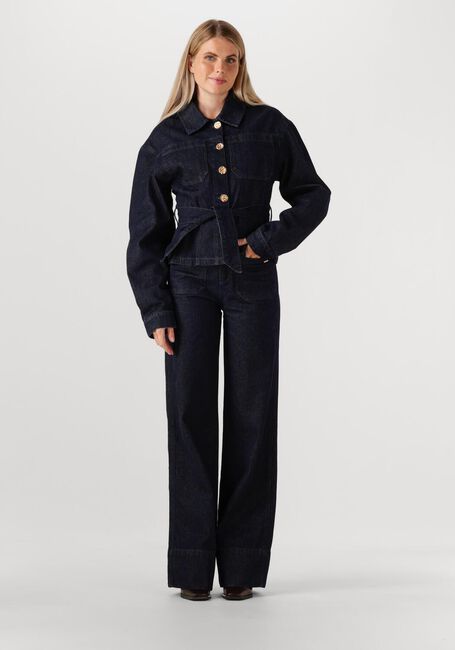 Donkerblauwe IBANA Wide jeans PENDA - large