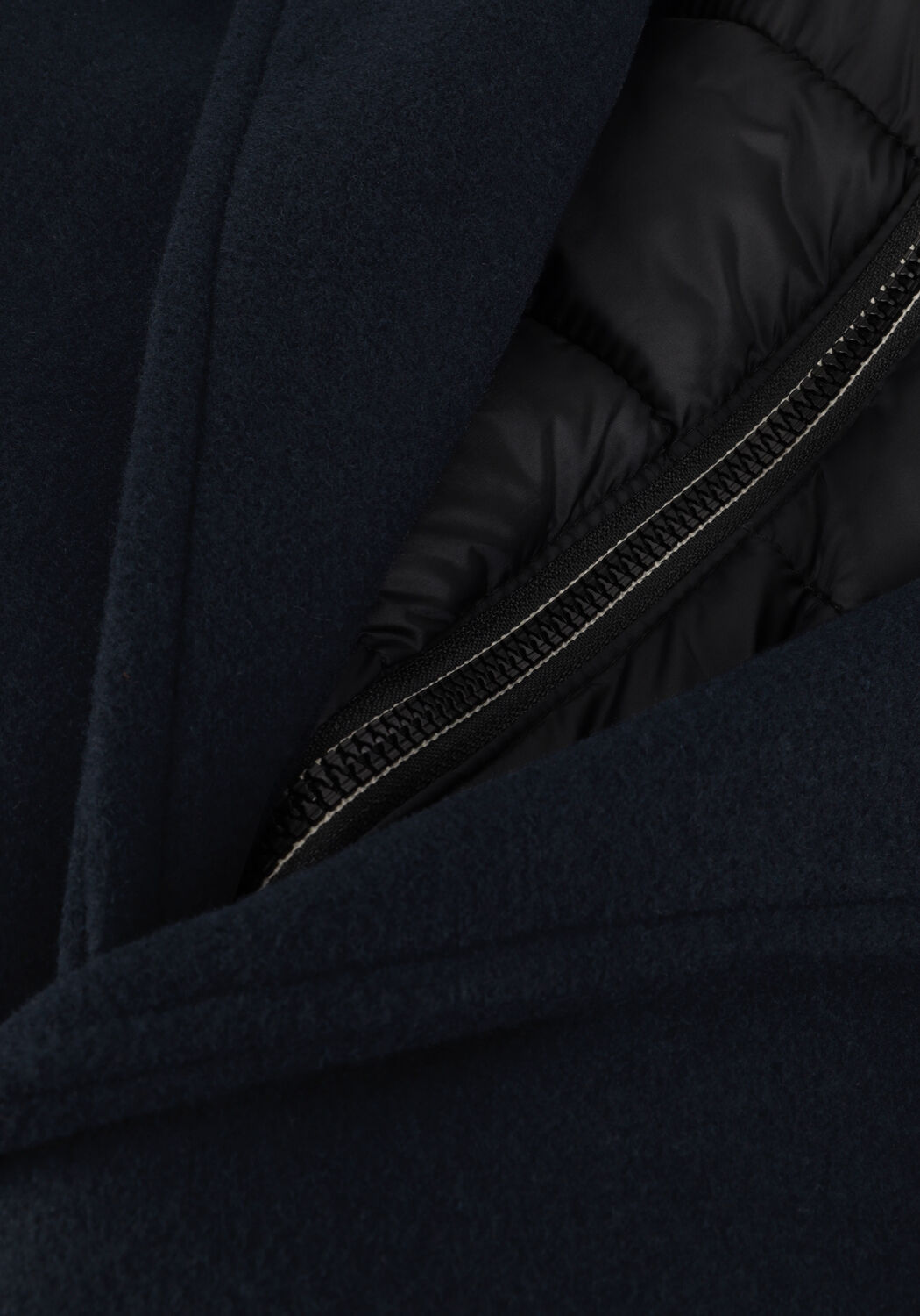 Donkerblauwe VANGUARD Mantel LONG JACKET MARTEN CHOPROAD - large