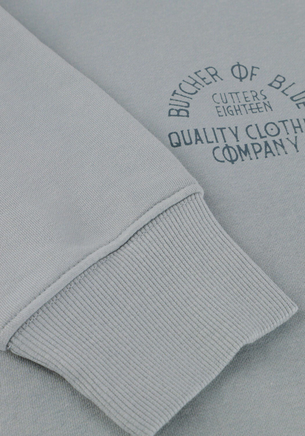 Lichtblauwe BUTCHER OF BLUE Sweater ARMY FRAT CREW - large