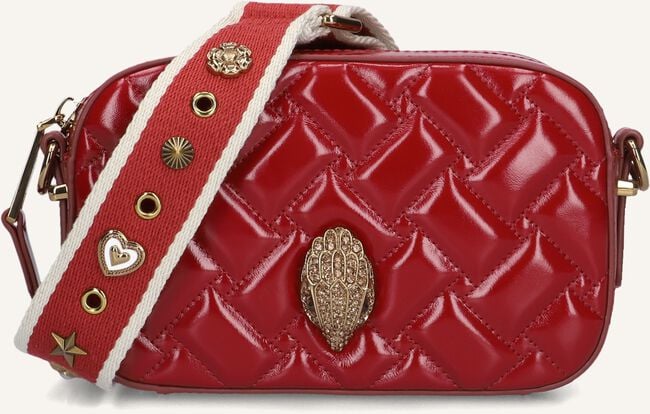 Rode KURT GEIGER LONDON Schoudertas KENSINGTON SM CAMERA BAG Rode KURT GEIGER LONDON Schoudertas KENSINGTON SM CAMERA BAG - large
