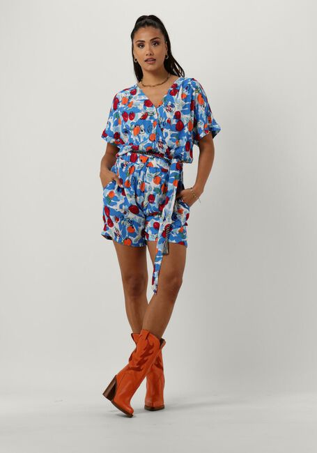 Blauwe POM AMSTERDAM Jumpsuit JUMPSUITE 7309 - large