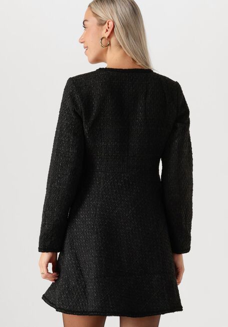 Zwarte Y.A.S. Mini jurk YASMALEA LS DRESS - large