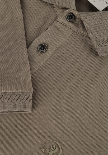 Groene CAST IRON Polo SHORT SLEEVE POLO FINE PIQUE ESSENTIAL Groene CAST IRON Polo SHORT SLEEVE POLO FINE PIQUE ESSENTIAL - large