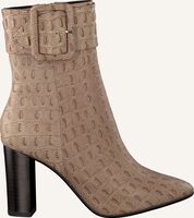 Taupe LOLA CRUZ Enkellaarsjes 285T78BK - medium