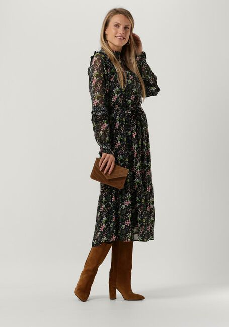 Grijze POM AMSTERDAM Maxi jurk DRESS 7053 - large