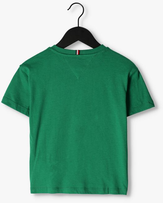 Groene TOMMY HILFIGER T-shirt CORD APPLIQUE TEE S/S - large