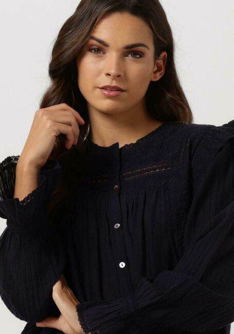 Donkerblauwe ANTIK BATIK Blouses BERNARDO BLOUSE - large