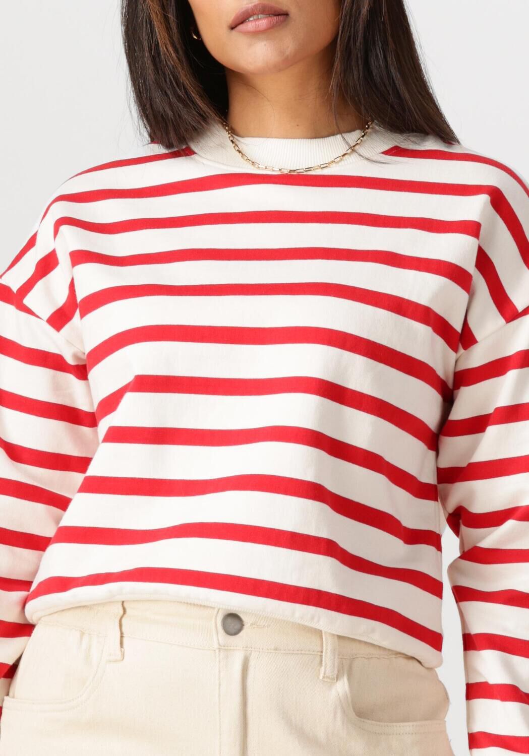 MINUS Dames Truien & Vesten Estella Sweat Rood
