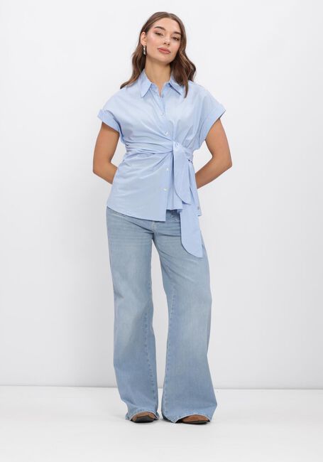 Blauwe NUKUS Blouses ANETA TOP - large