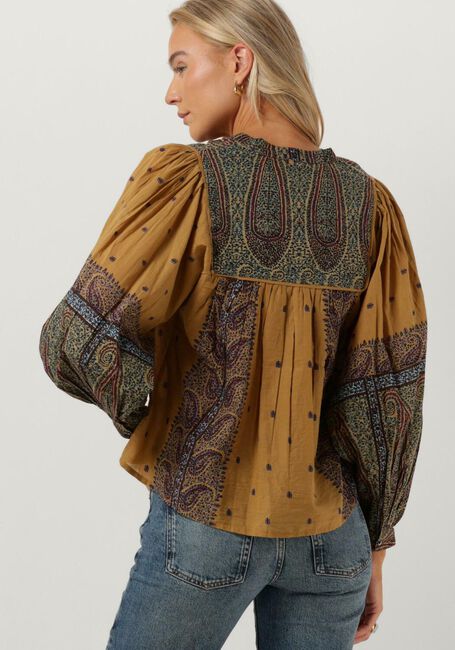 Camel ANTIK BATIK Blouses HIDA BLOUSE - large