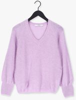Paarse SUMMUM Trui V-NECK SWEATER FEATHER LIGHT A