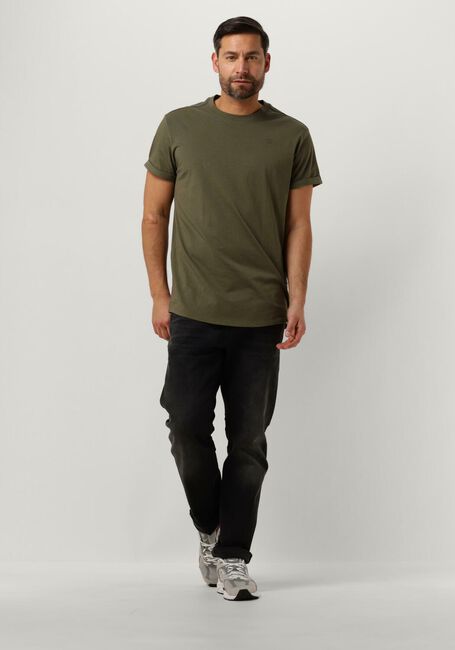 Donkergroene G-STAR RAW T-shirt LASH R T S/S - large