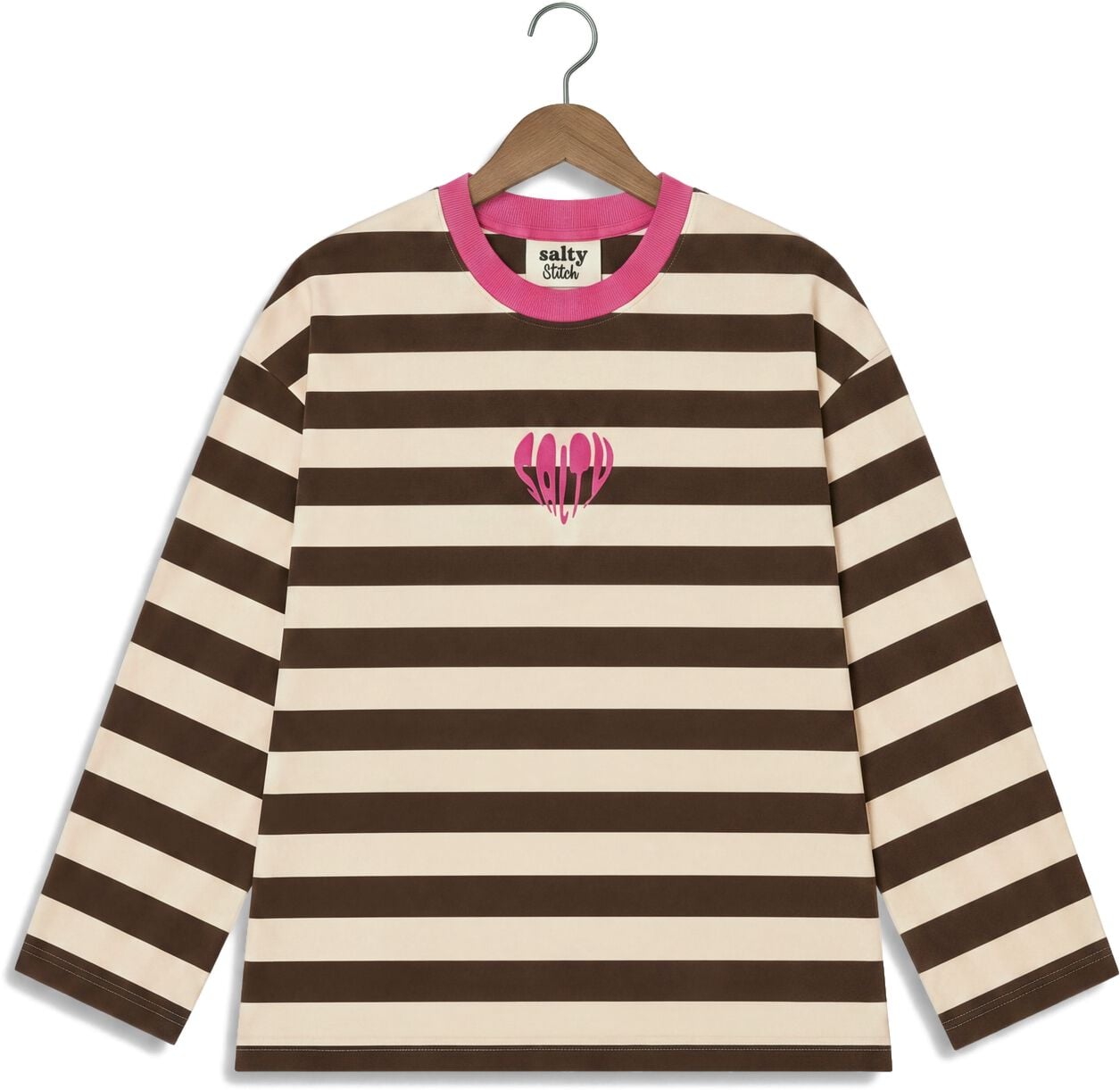 SALTY STITCH Meisjes Tops & T-shirts Salty Skater Tee Stripes Multi