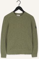 Groene CALVIN KLEIN Trui SLUB TEXTURE SWEATER Groene CALVIN KLEIN Trui SLUB TEXTURE SWEATER - medium