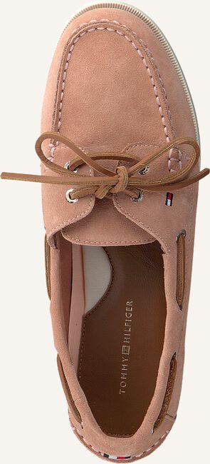 Roze TOMMY HILFIGER Instappers CLASSIC BOAT SHOE WMNS Roze TOMMY HILFIGER Instappers CLASSIC BOAT SHOE WMNS - large