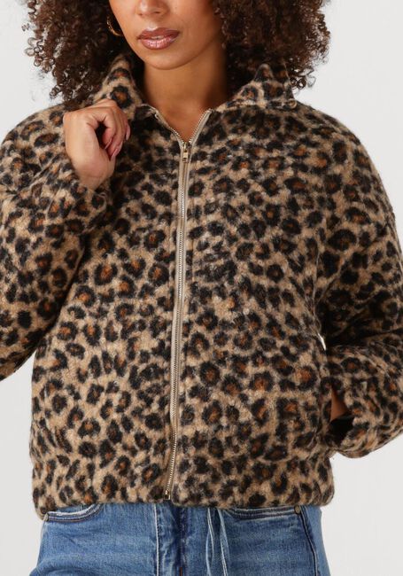 Bruine YDENCE Faux fur jas JACKET RORY - large