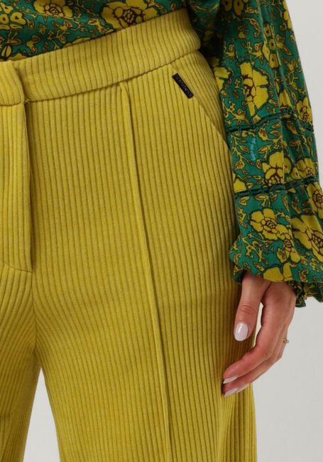 Groene HARPER & YVE Wijde broek HOLLY-PA - large