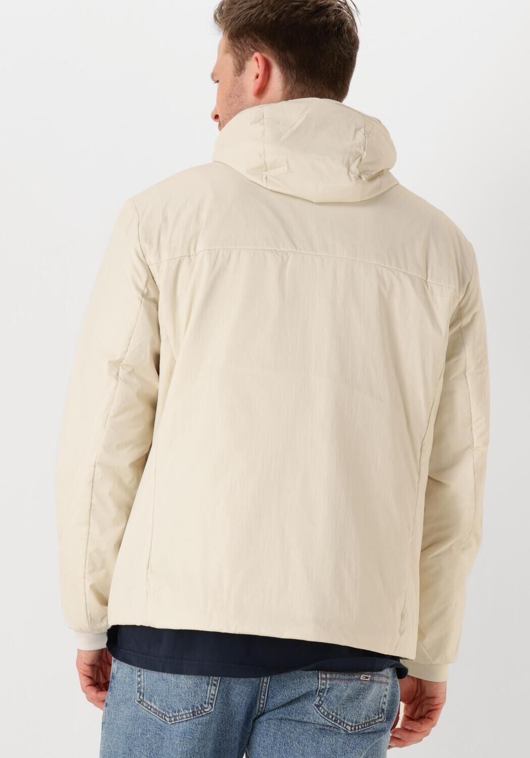 TOMMY JEANS Heren Jassen Tjm Super Lt Poly Jacket Ext Beige