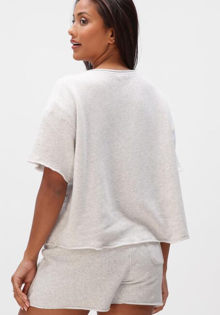 Lichtgrijze AMERICAN VINTAGE T-shirt ATUBAY - large