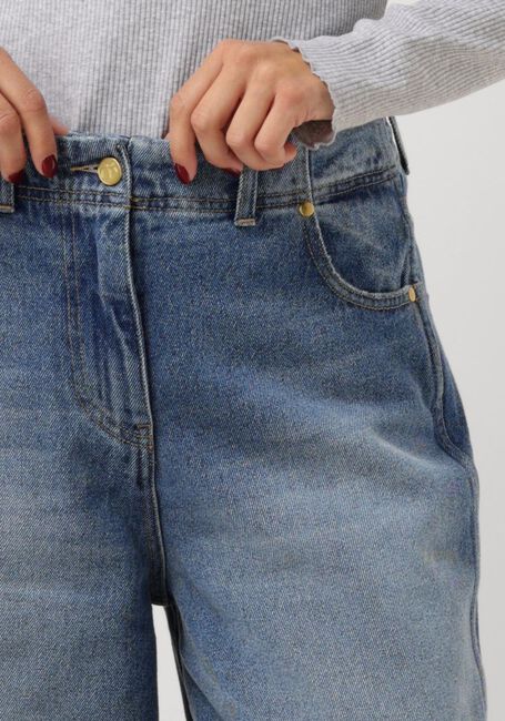 Blauwe SOEURS DE PROVENCE Wide jeans JULE PANT - large