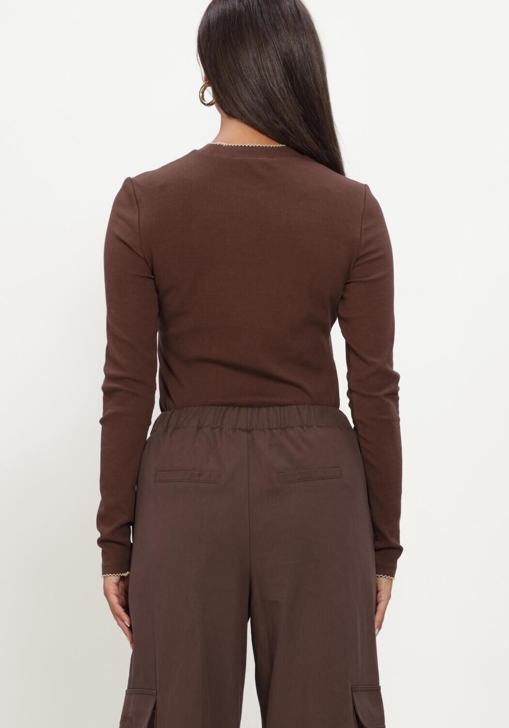 Bruine HARPER & YVE Top CAMMY-LS - large