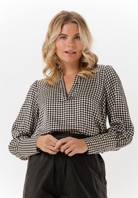 Gebroken wit NEO NOIR Blouses HERDIS SHELL GRID BLOUSE - large