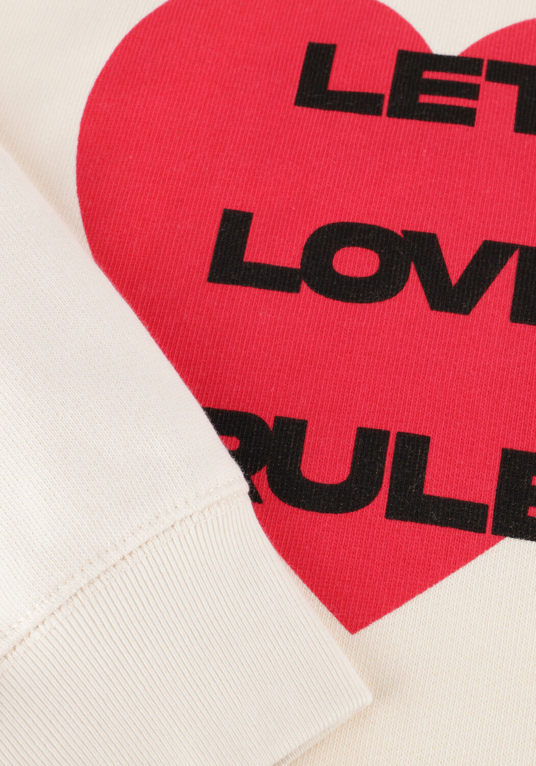 Ecru CATWALK JUNKIE Sweater GRAPHIC SWEATER - large