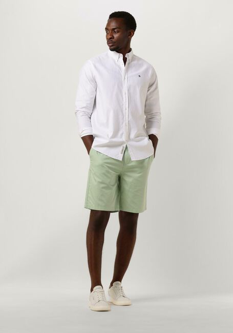 Groene SCOTCH & SODA Korte broek STUART - GARMENT-DYED COTTON-BLEND TWILL SHORT - large