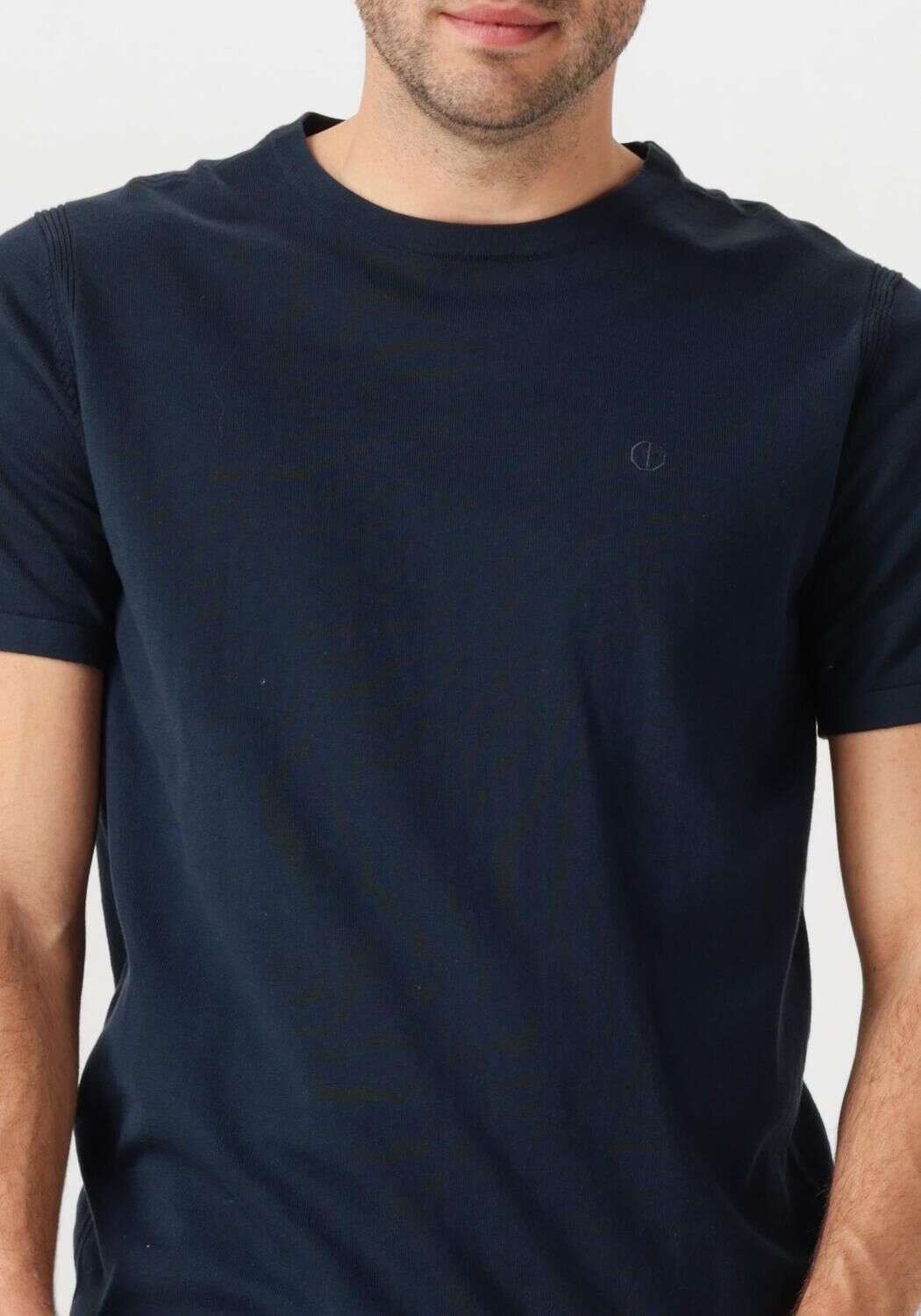 DSTREZZED Heren Polo's & T-shirts Zeke Tee Donkerblauw