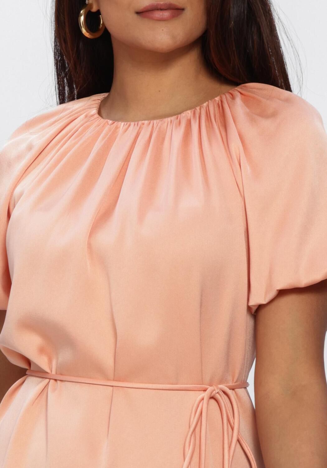 Perzik TWINSET MILANO Midi jurk 261TP2250 - large