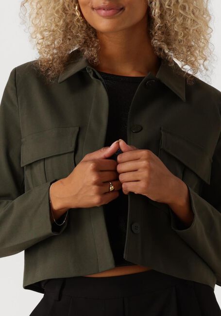 Donkergroene MY ESSENTIAL WARDROBE Blazer HACEMW JACKET - large