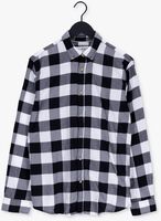 Zwarte SELECTED HOMME Casual overhemd SLIMFLANNEL SHIRT LS W NAW