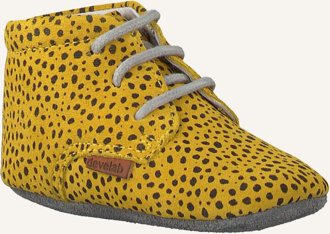 Gele DEVELAB Babyschoenen 41043 Gele DEVELAB Babyschoenen 41043 - large