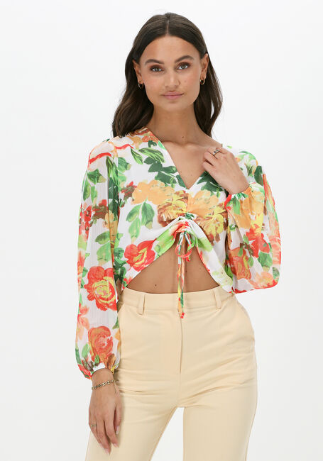 Gebroken wit NA-KD Blouses DRAWSTRING BLOUSE - large