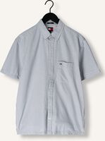 Blauwe TOMMY JEANS Casual overhemd TJM REG SEERSUCKER STP SS SHIRT Blauwe TOMMY JEANS Casual overhemd TJM REG SEERSUCKER STP SS SHIRT - medium