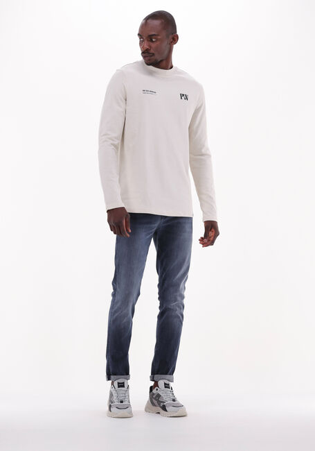 Gebroken wit PUREWHITE Longsleeves CREWNECK JERSEY LONG SLEEVE WITH GRAPHIC PRINTS - large
